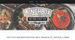 Desktop Screenshot of chicagolunchbox.com